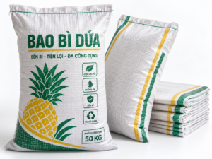 Bao tải dứa đựng quần áo đóng kiện cho shop thời trang